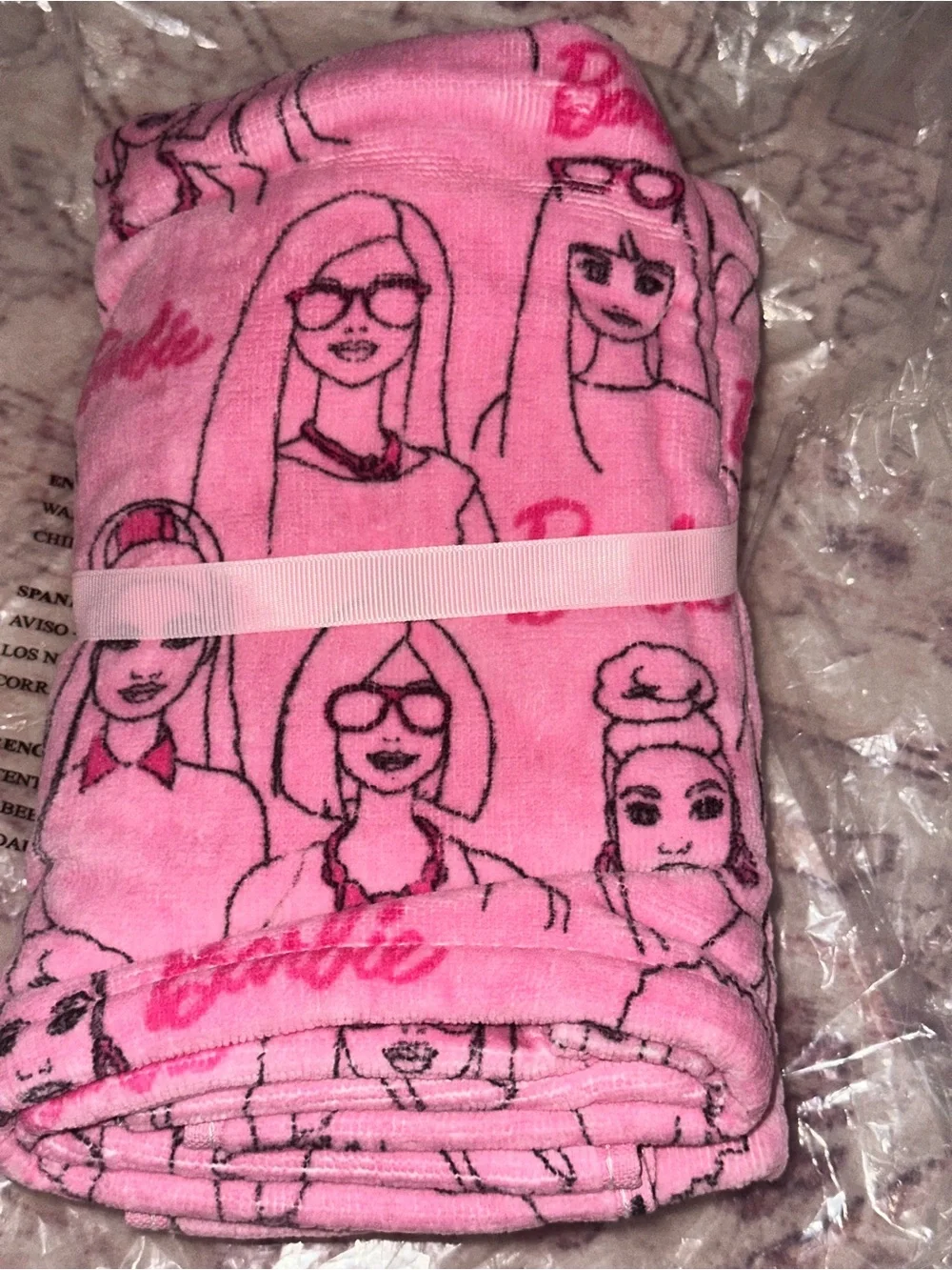 100% cotton  Barbie pink kitchen bathroom decor hand towels